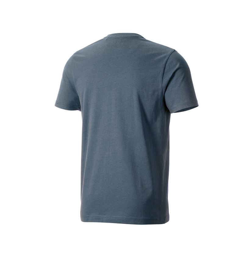 Odzież: Koszulka e.s.iconic works + niebieski tlenkowy 4