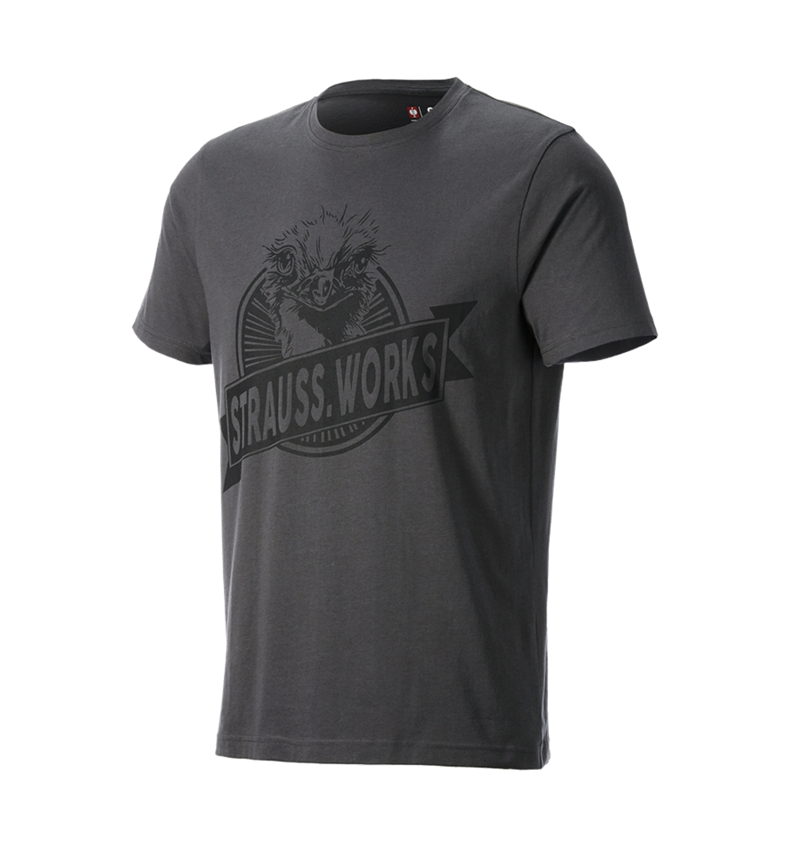 Koszulki | Pulower | Koszule: Koszulka e.s.iconic works + karbonowym szary 4