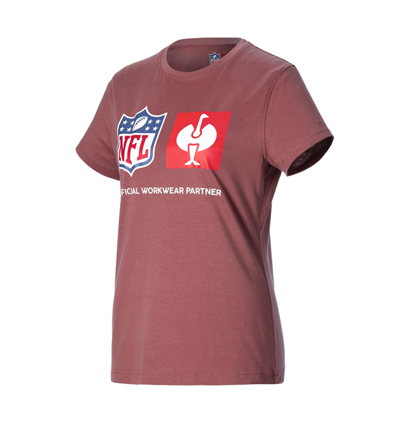 Współpraca: NFL T-Shirt cotton, ladies + czerwony tlenkowy 4