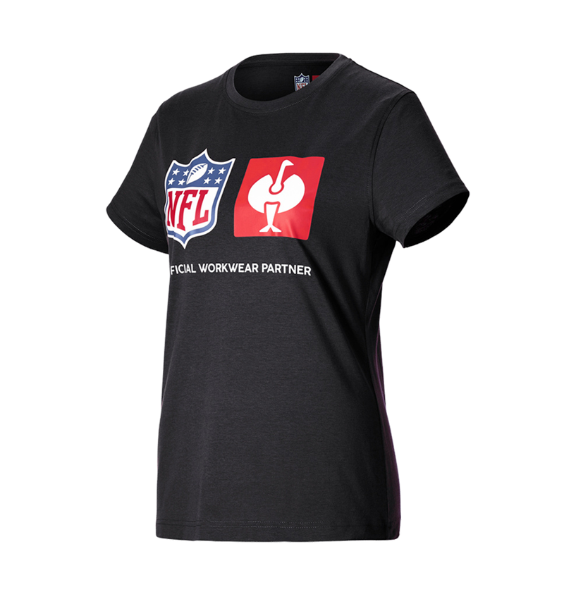 Współpraca: NFL T-Shirt cotton, ladies + czarny 3