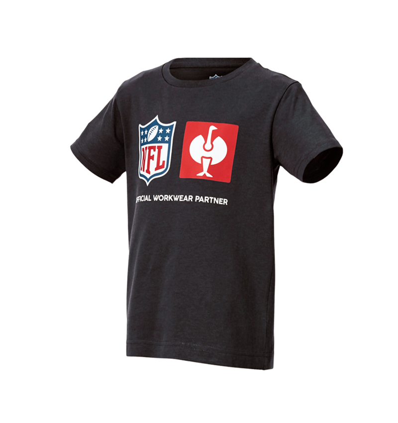 Współpraca: NFL T-Shirt cotton, kids + czarny 4