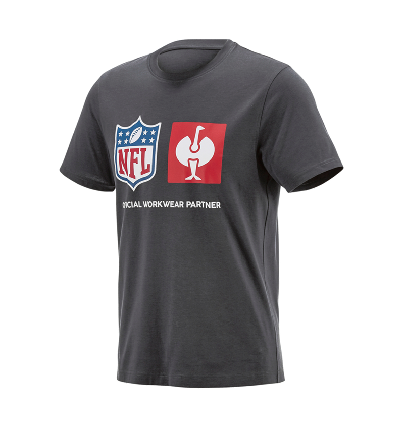 Koszulki | Pulower | Koszule: NFL T-Shirt cotton + karbonowym szary 5