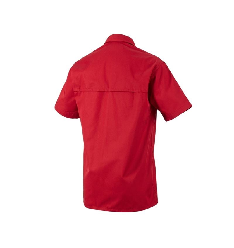 Koszulki | Pulower | Koszule: Koszule robocze e.s.classic, krótki rękaw + czerwony 1