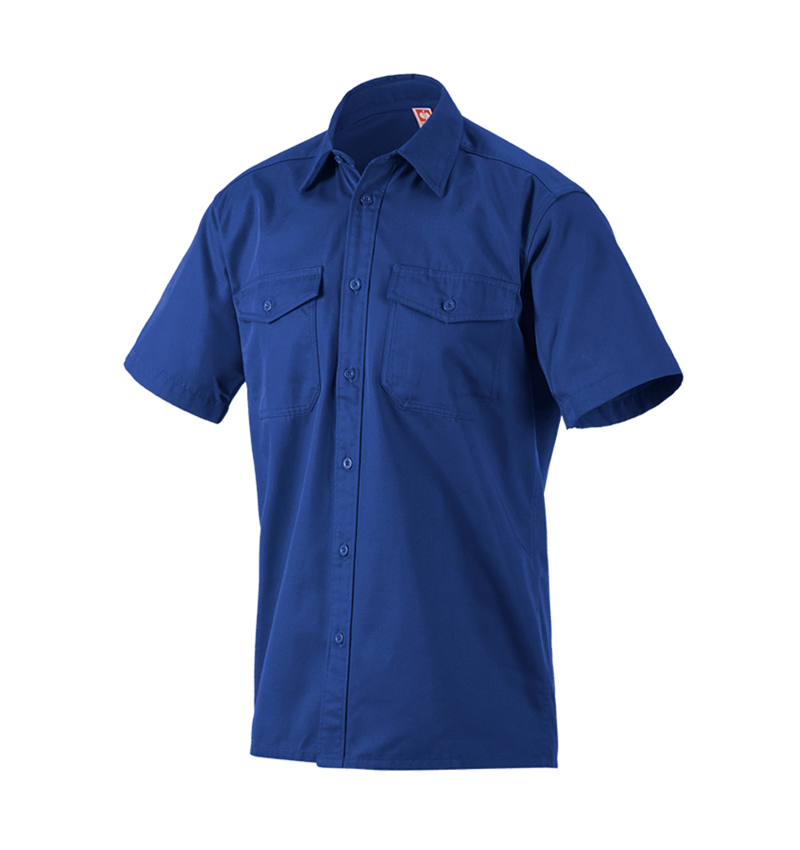 Koszulki | Pulower | Koszule: Koszule robocze e.s.classic, krótki rękaw + chabrowy