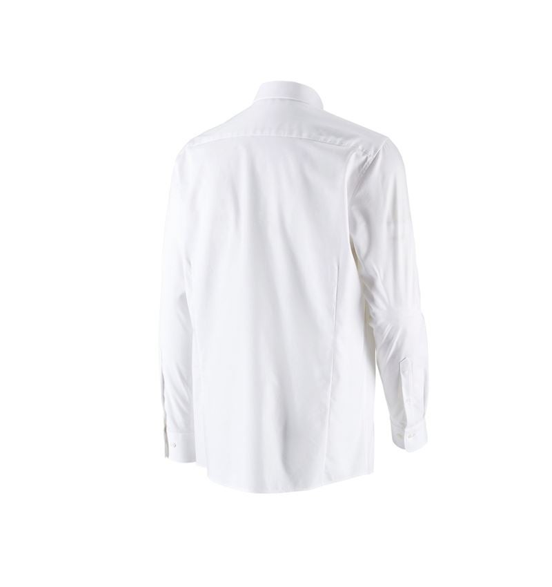 Koszulki | Pulower | Koszule: e.s. Koszula biznesowa cotton stretch, comfort fit + biały 5