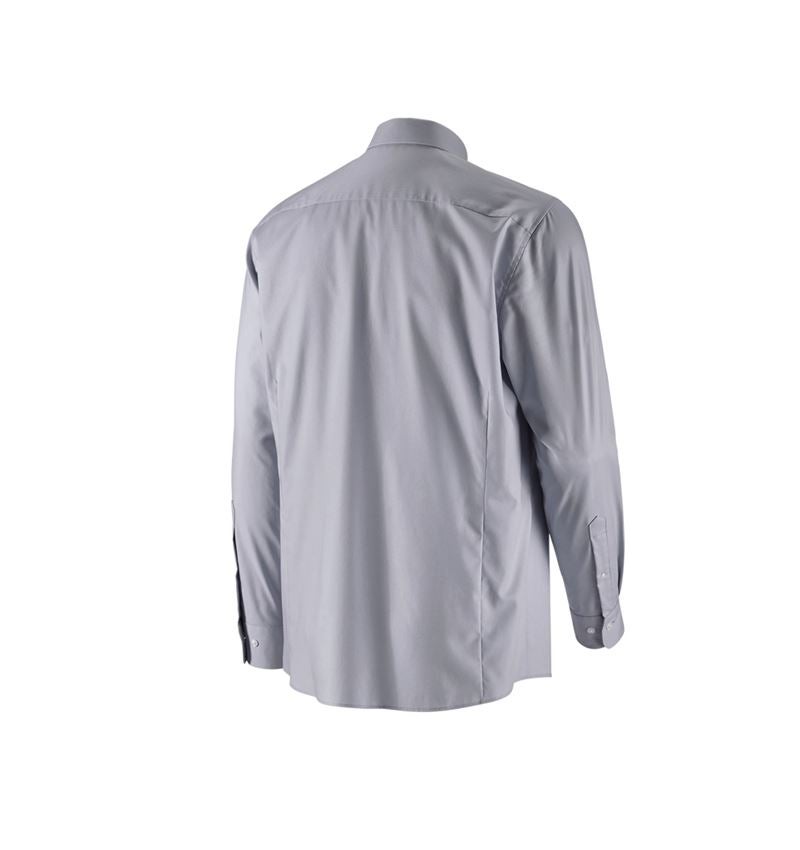 Koszulki | Pulower | Koszule: e.s. Koszula biznesowa cotton stretch, comfort fit + szary mglisty 6