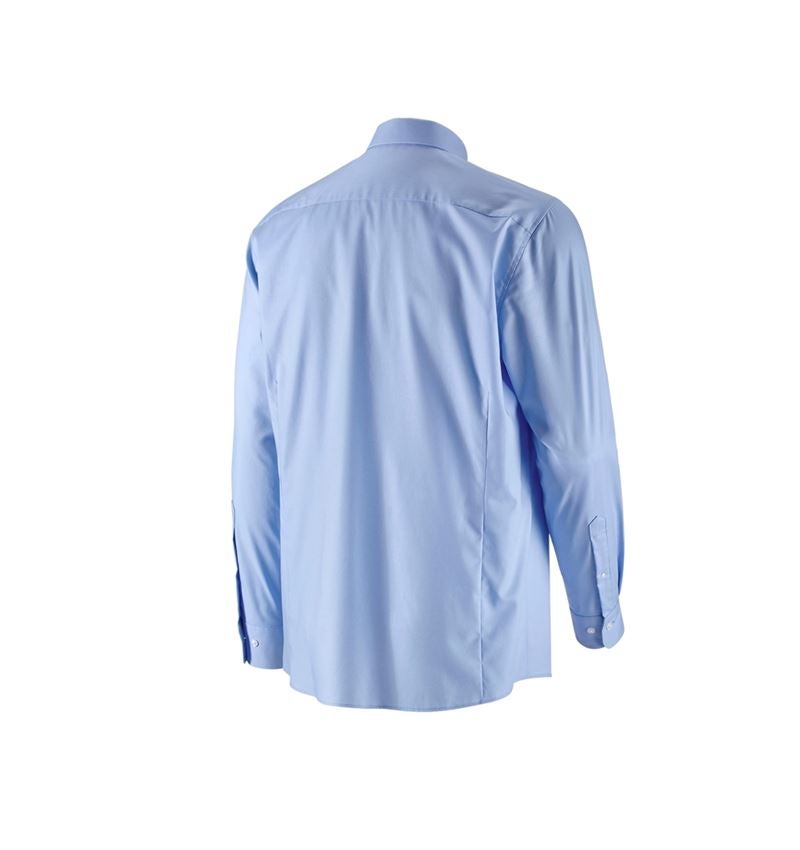 Koszulki | Pulower | Koszule: e.s. Koszula biznesowa cotton stretch, comfort fit + mroźny błękit 5