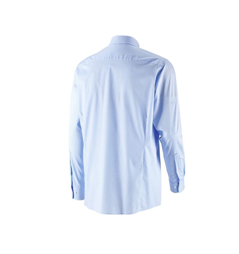 Tematy: e.s. Koszula biznesowa cotton stretch, comfort fit + mroźny błękit w kratkę 5