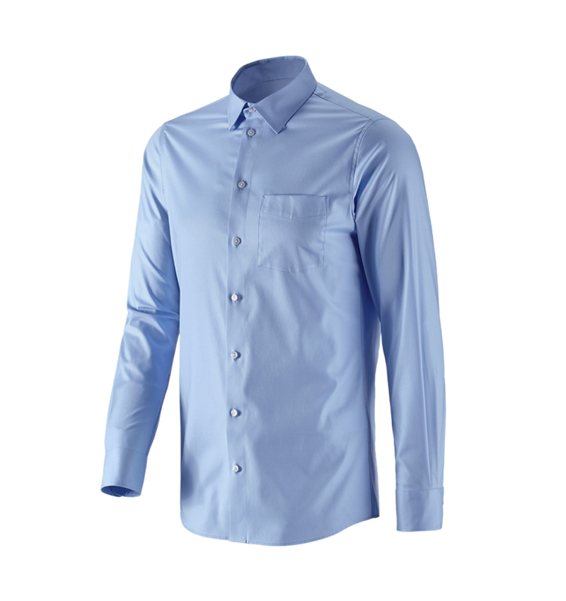 Tematy: e.s. Koszula biznesowa cotton stretch, slim fit + mroźny błękit 4