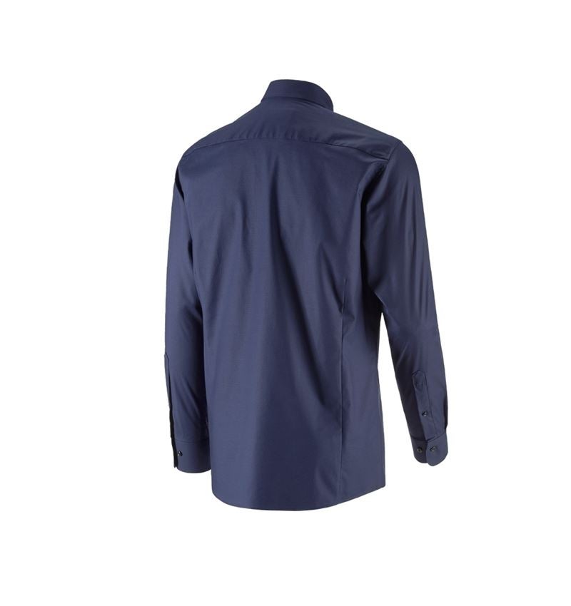 Koszulki | Pulower | Koszule: e.s. Koszula biznesowa cotton stretch regular fit + granatowy 5