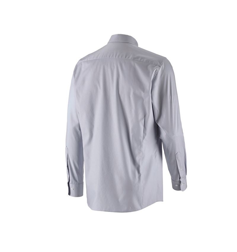 Koszulki | Pulower | Koszule: e.s. Koszula biznesowa cotton stretch regular fit + szary mglisty 5