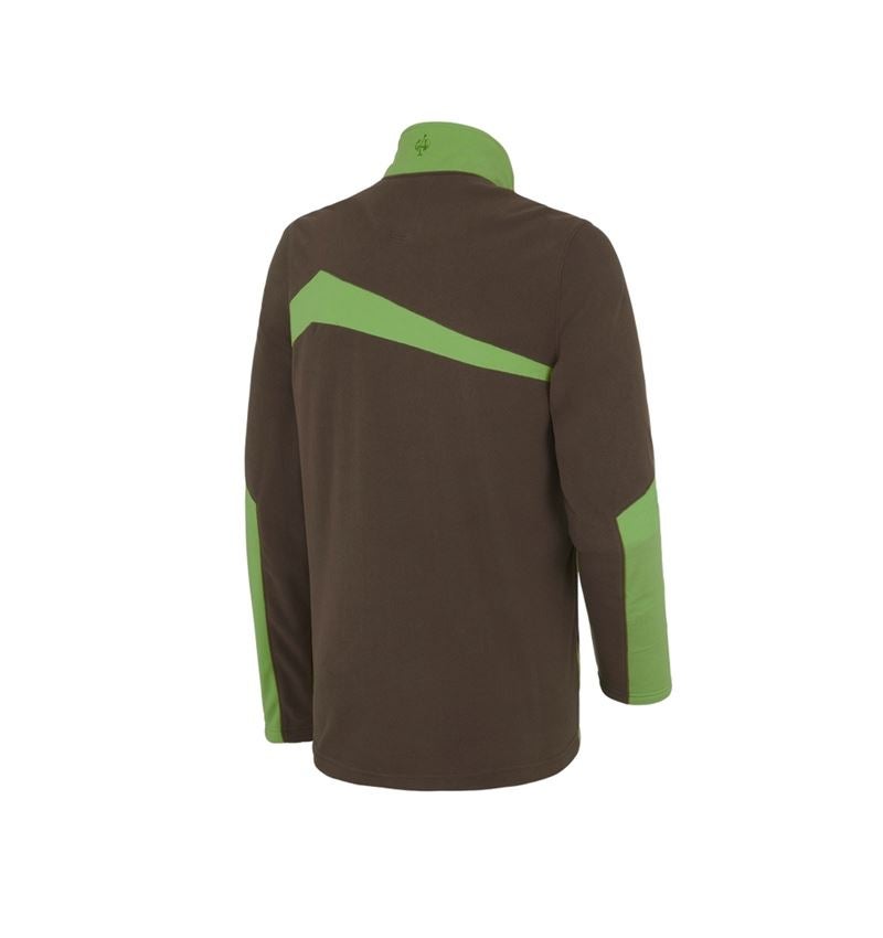 Koszulki | Pulower | Koszule: Bluza polarowa Troyer e.s.motion 2020 + kasztanowy/zielony morski 3