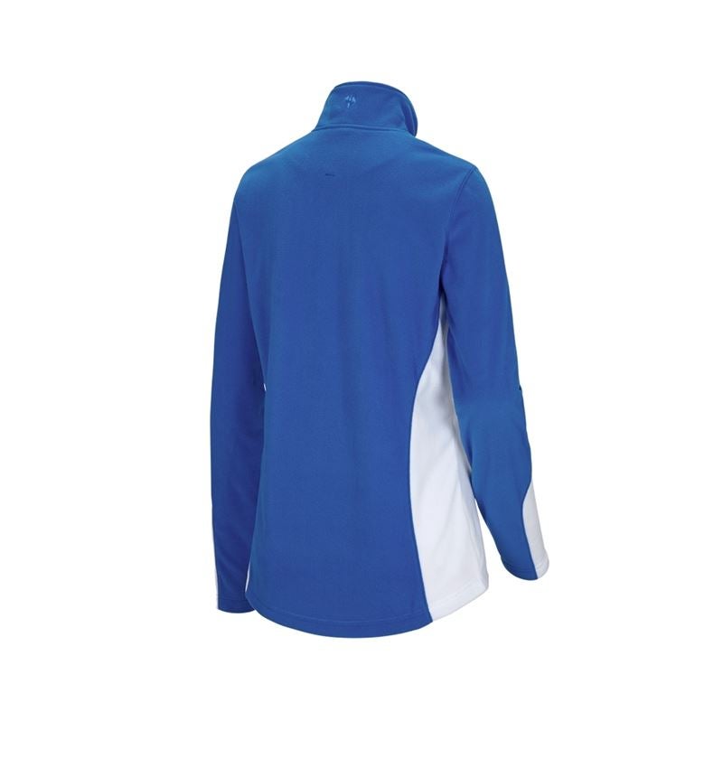 Koszulki | Pulower | Bluzki: Bluza polarowa Troyer e.s.motion 2020, damska + biały/niebieski chagall 3