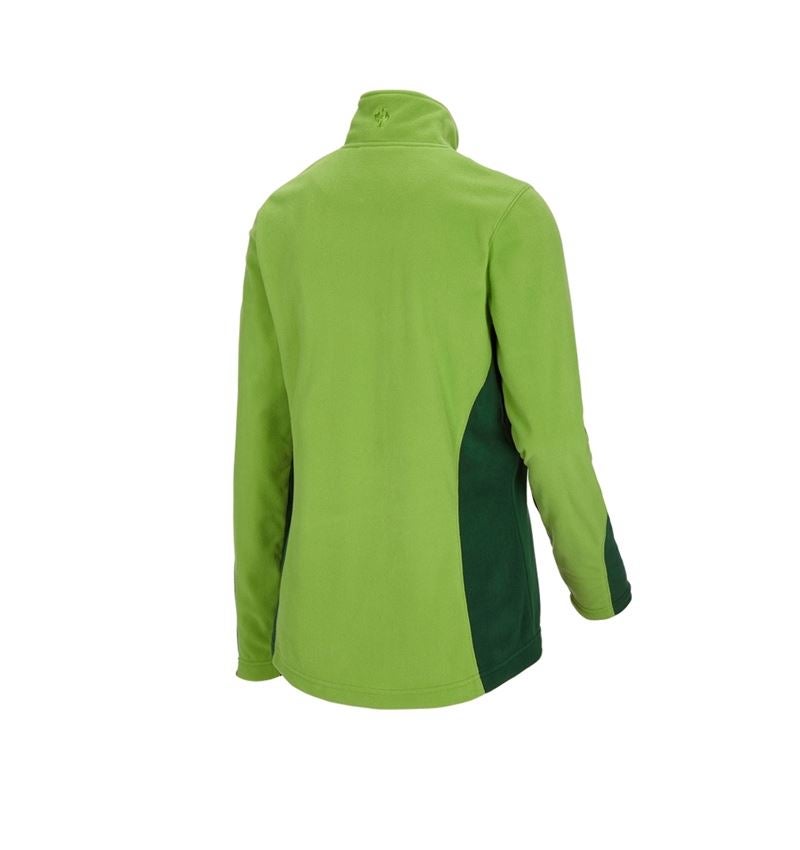 Koszulki | Pulower | Bluzki: Bluza polarowa Troyer e.s.motion 2020, damska + zielony/zielony morski 3