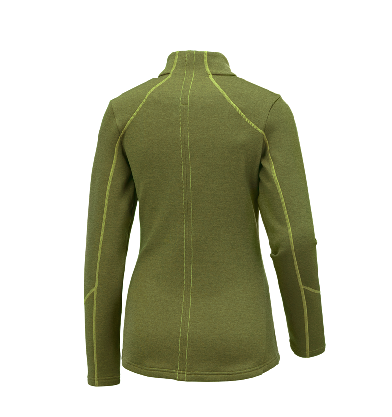 Koszulki | Pulower | Bluzki: e.s. Funkcyjna kurtka rozpinana, wzór melanż, da. + majowa zieleń melanżowy 1