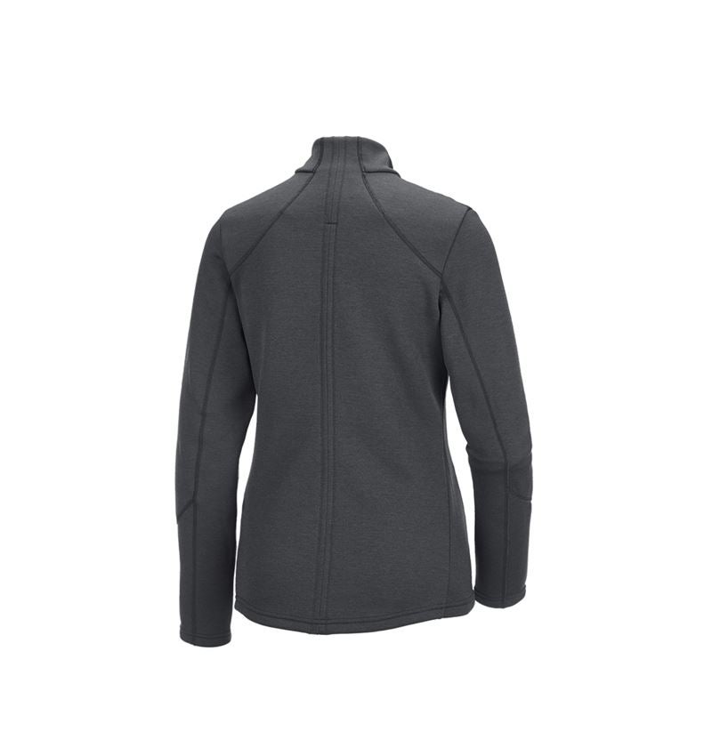 Koszulki | Pulower | Bluzki: e.s. Funkcyjna kurtka rozpinana, wzór melanż, da. + antracytowy melanżowy 3