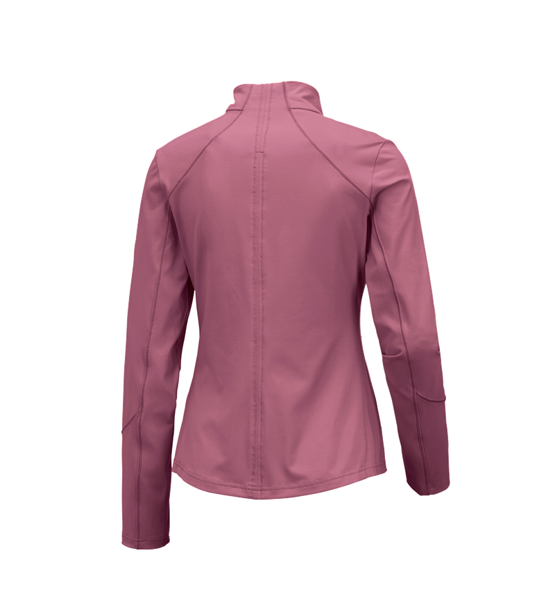 Koszulki | Pulower | Bluzki: e.s. Funkcyjna kurtka rozpinana solid, damska + różowy antyczny 2