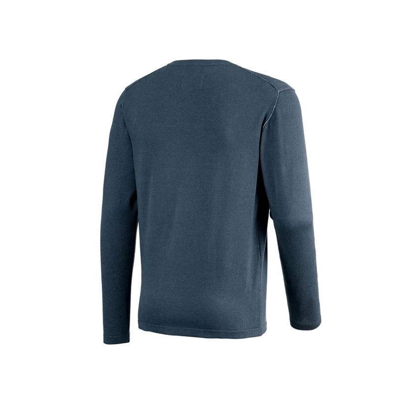 Koszulki | Pulower | Koszule: Sweter dzianinowy e.s.iconic + niebieski tlenkowy 9