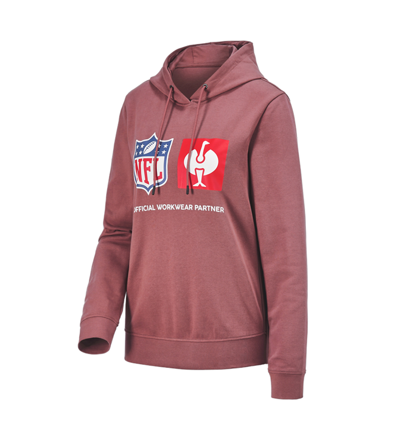 Odzież: NFL Hoodie cotton, ladies + czerwony tlenkowy 7