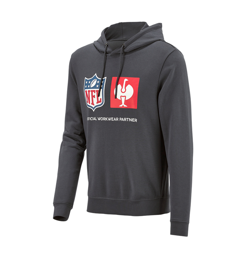 Odzież: NFL Hoodie cotton + karbonowym szary 5