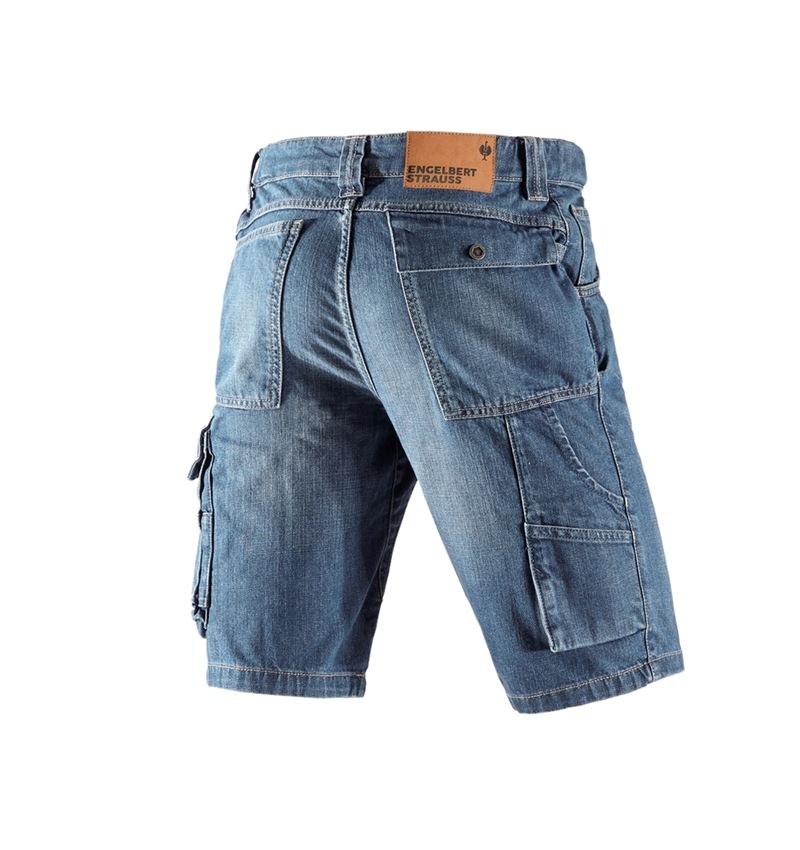 Spodnie robocze: e.s. Szorty jeansowe Worker + stonewashed 3