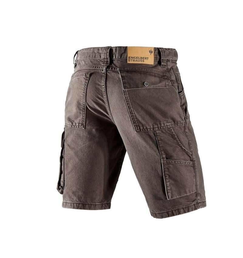 Spodnie robocze: e.s. Szorty jeansowe Worker + kasztanowy 1