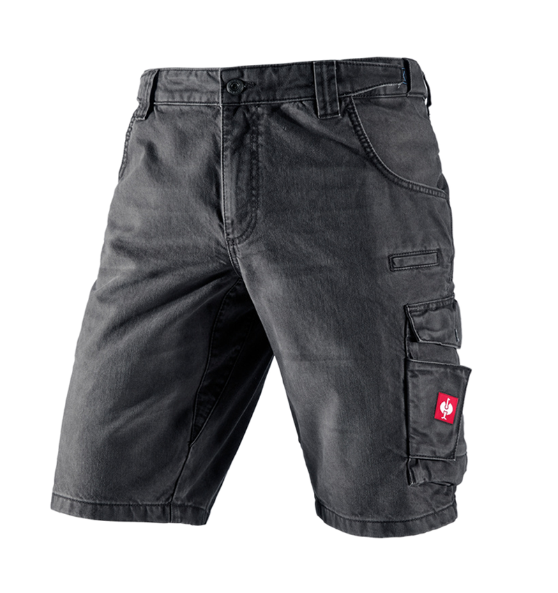 Spodnie robocze: e.s. Szorty jeansowe Worker + grafitowy