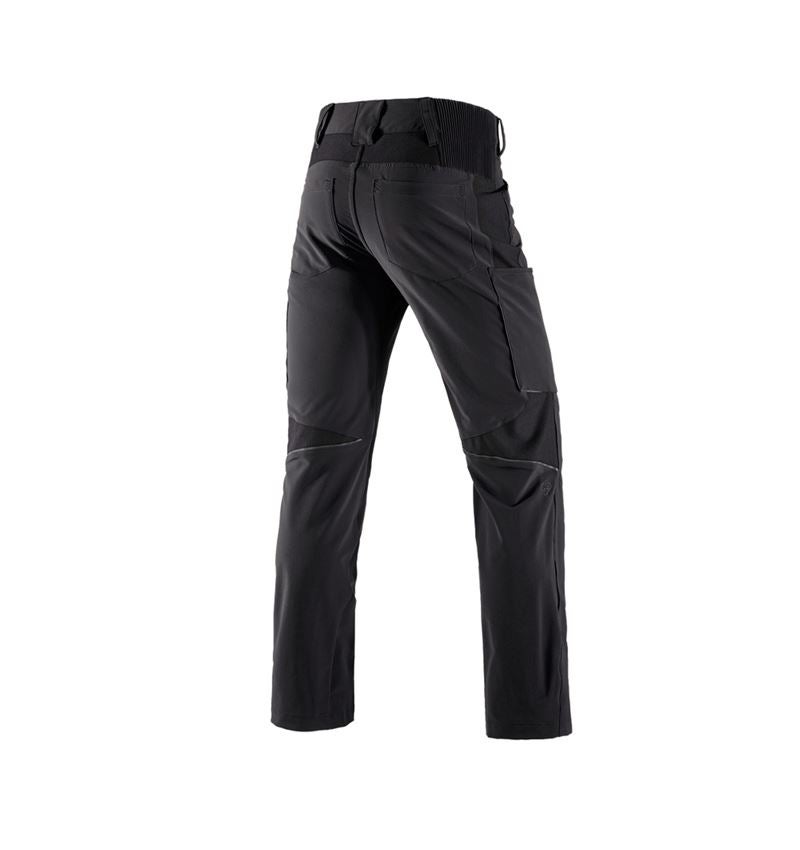 Ciesla / Stolarz: Spodnie typu cargo e.s.vision stretch, męskie + czarny 2