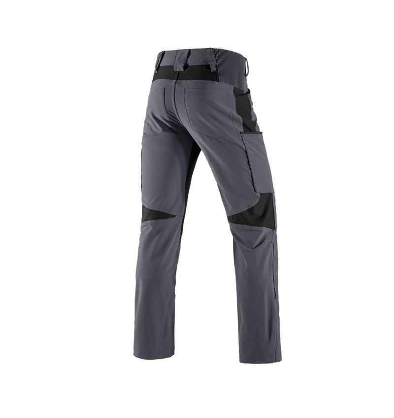 Instalatorow / Hydraulik / Blacharz: Spodnie typu cargo e.s.vision stretch, męskie + szary/czarny 3