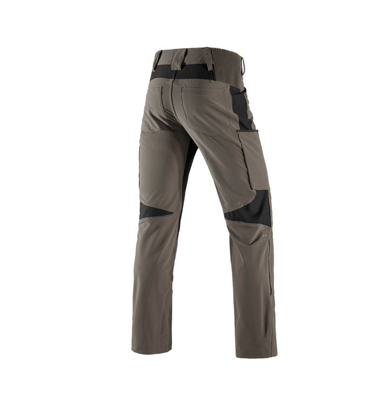 Instalatorow / Hydraulik / Blacharz: Spodnie typu cargo e.s.vision stretch, męskie + kamienny/czarny 3
