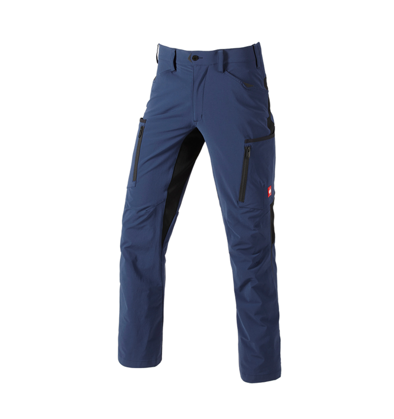 Tematy: Spodnie typu cargo e.s.vision stretch, męskie + niebieski marine 2