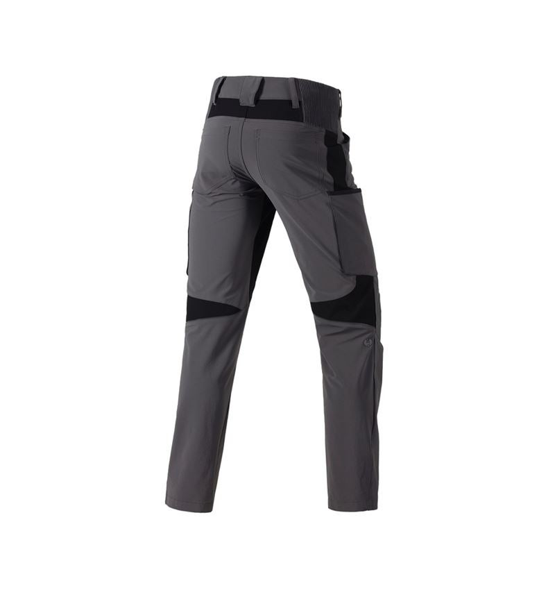 Tematy: Spodnie typu cargo e.s.vision stretch, męskie + antracytowy 3