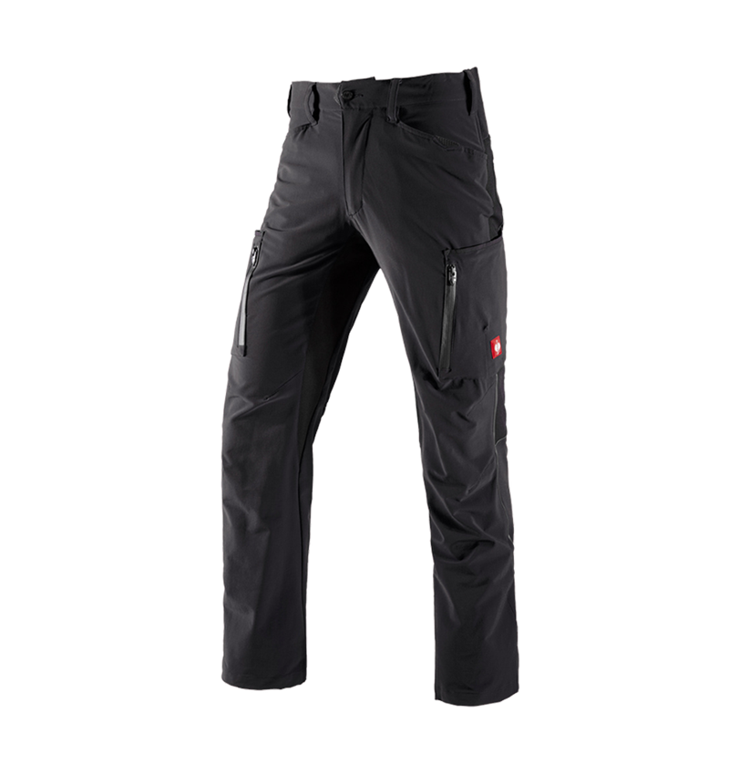 Ciesla / Stolarz: Spodnie typu cargo e.s.vision stretch, męskie + czarny 1