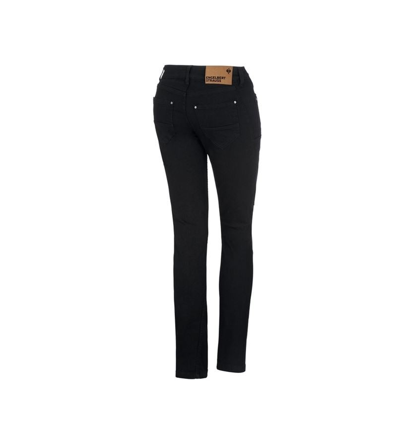 Spodnie robocze: e.s. Jeansy 7-kieszeniowe, damskie + czarny 4