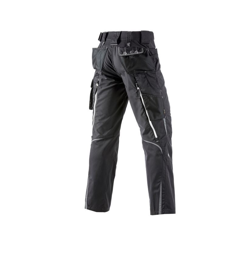 Spodnie robocze: Spodnie do pasa e.s.motion letnie + smolisty/grafitowy/cementowy 3