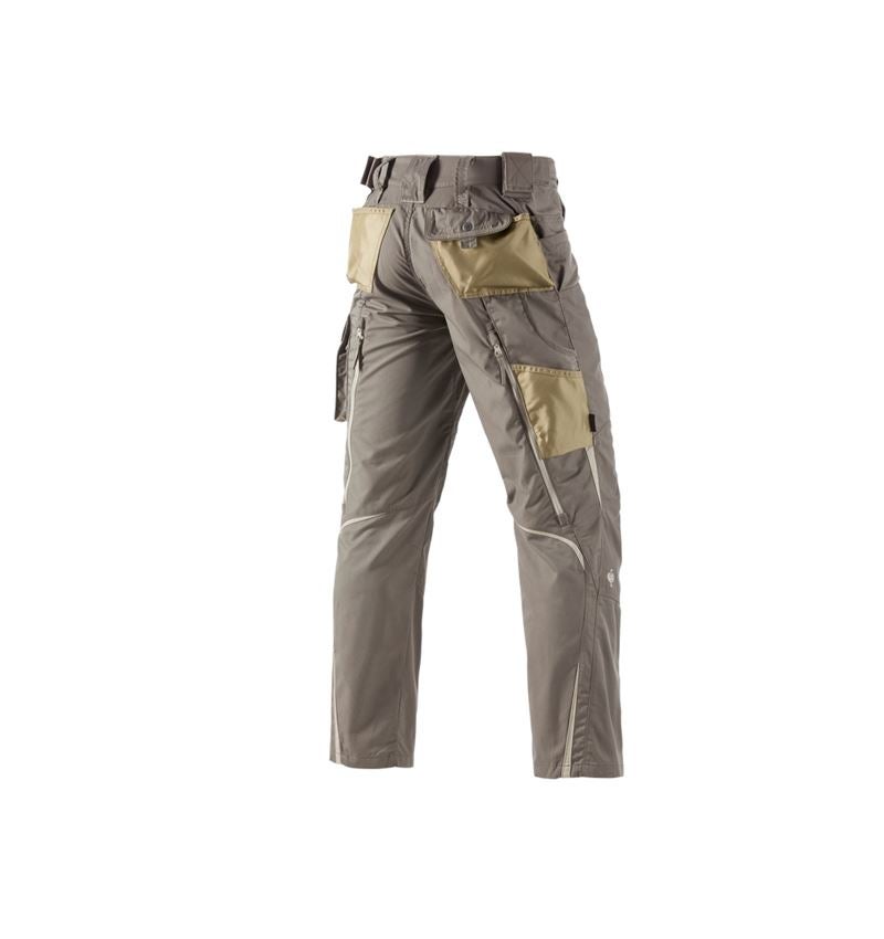 Spodnie robocze: Spodnie do pasa e.s.motion letnie + kamienny/khaki/piaskowy 5