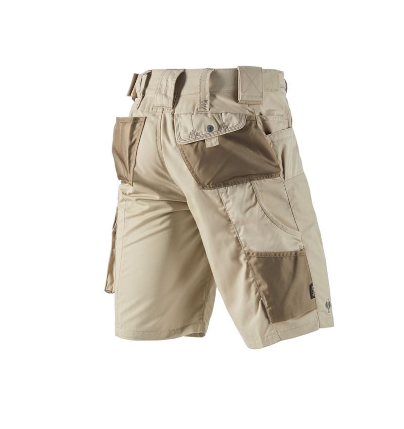 Spodnie robocze: Szorty e.s.motion letnie + piaskowy/khaki/kamienny 5