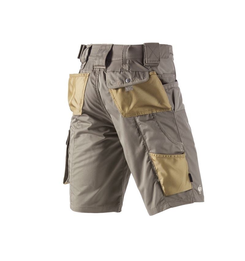Spodnie robocze: Szorty e.s.motion letnie + kamienny/khaki/piaskowy 5