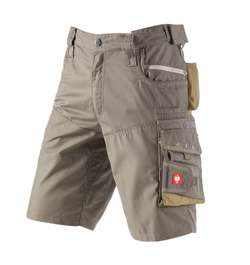 Spodnie robocze: Szorty e.s.motion letnie + kamienny/khaki/piaskowy 4