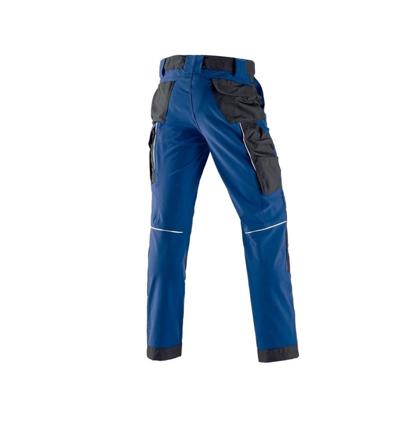 Spodnie robocze: Spodnie funkcyjne do pasa e.s.dynashield + chabrowy/czarny 3