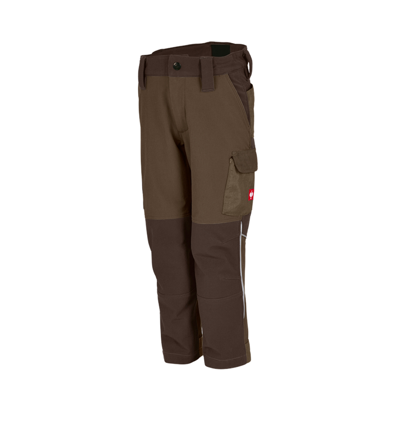Spodnie: Spodnie funkc. typu cargo e.s.dynashield, dziec. + orzech laskowy/kasztanowy 2