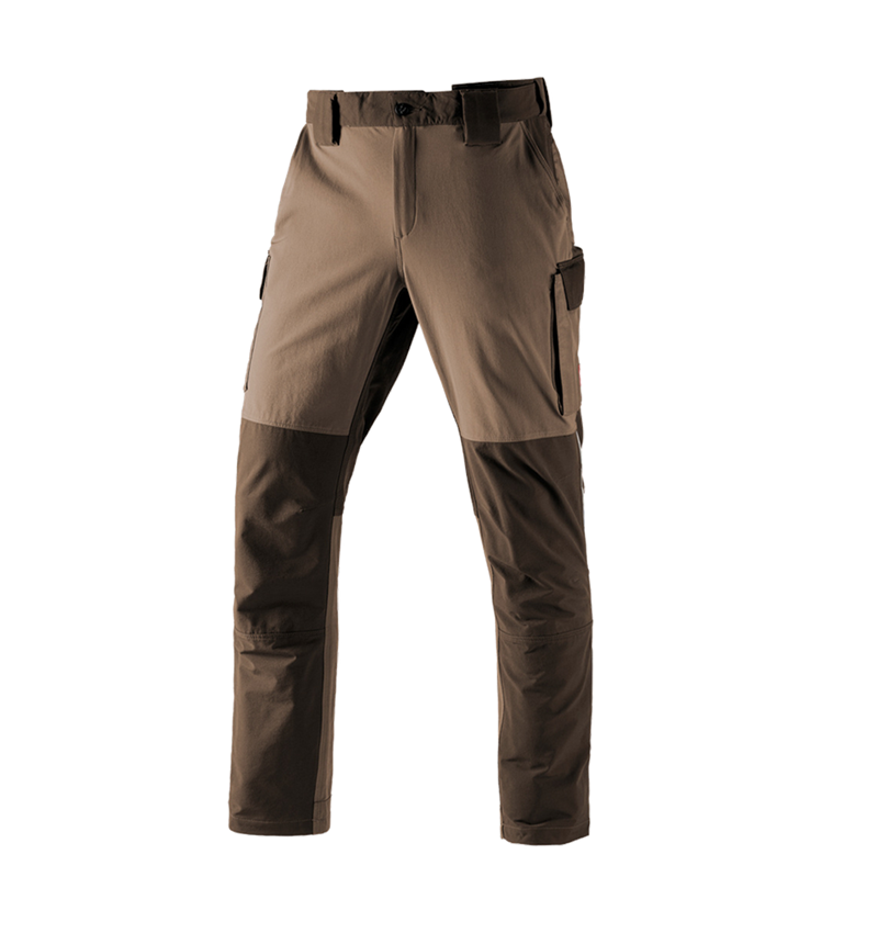 Spodnie robocze: Spodnie funkcyjne typu cargo e.s.dynashield + orzech laskowy/kasztanowy 2