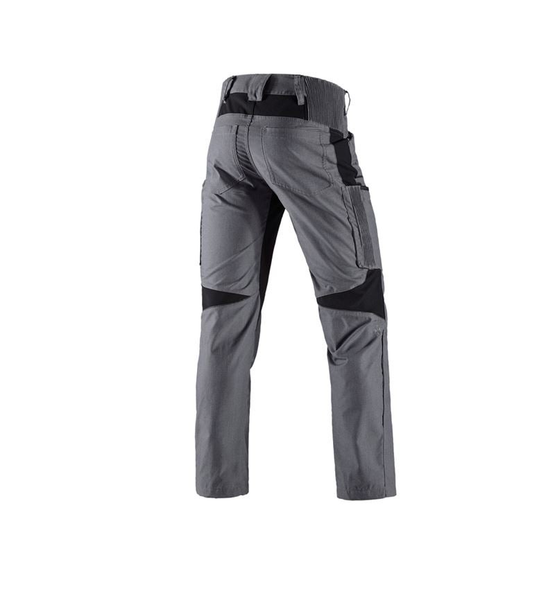 Spodnie robocze: Spodnie typu cargo e.s.vision + cementowy melanżowy/czarny 3