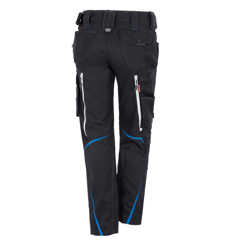 Spodnie robocze: Spodnie damskie e.s.motion 2020 zimowe + grafitowy/niebieski chagall 2