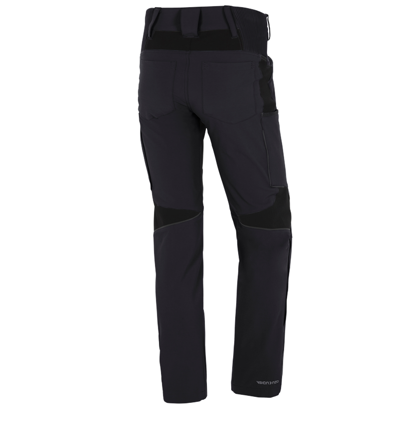 Spodnie robocze: Zimowe spodnie typu cargo e.s.vision stretch, męs. + czarny 3