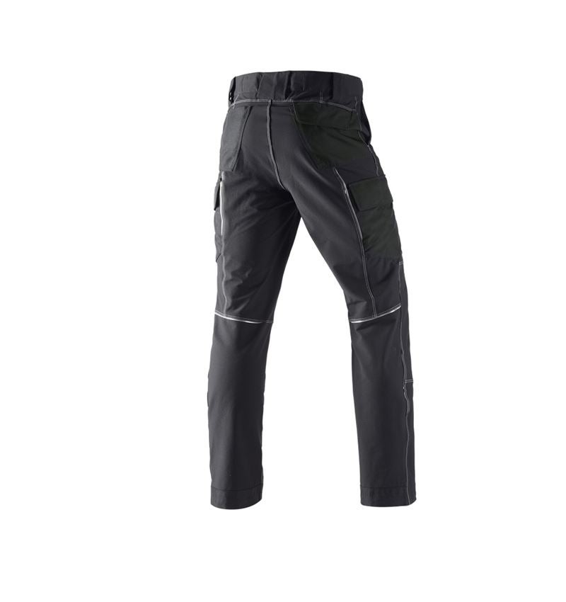 Spodnie robocze: Spodnie funkcyjne zimowe typu cargo e.s.dynashield + czarny 1