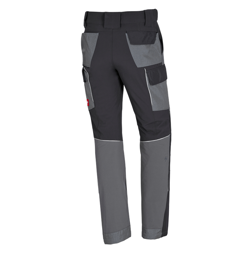 Spodnie robocze: Spodnie funkcyjne zimowe typu cargo e.s.dynashield + cementowy/grafitowy 1