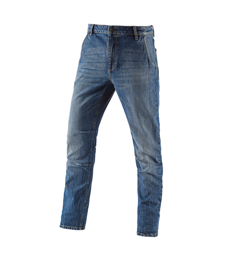 Spodnie robocze: e.s. Jeansy 5-kieszeniowe POWERdenim + stonewashed 2