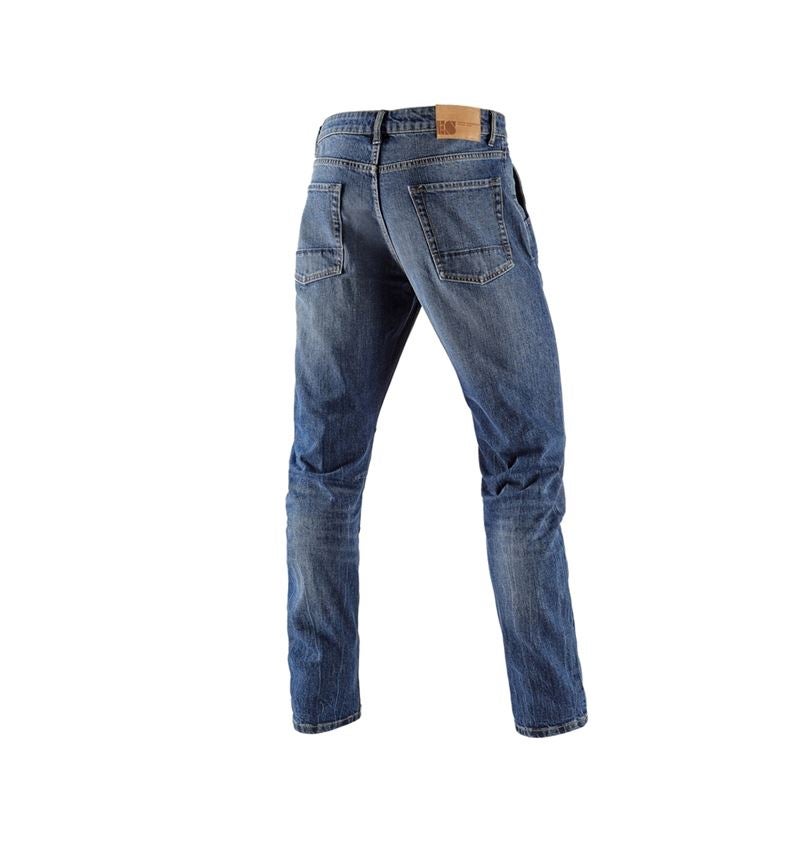 Spodnie robocze: e.s. Jeansy 5-kieszeniowe POWERdenim + stonewashed 3