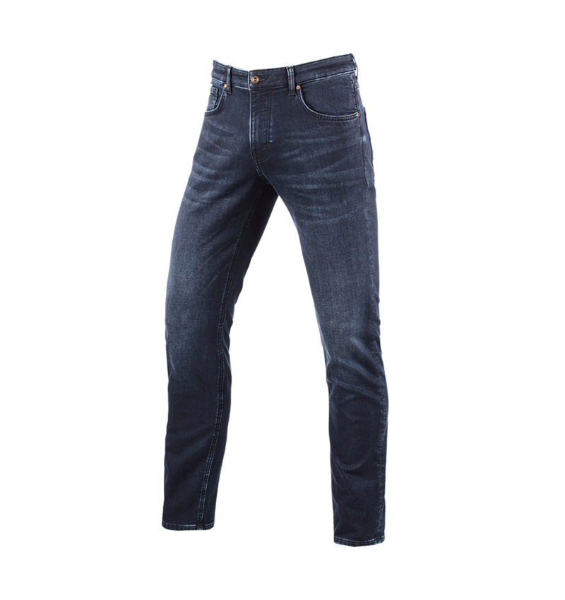 Spodnie robocze: e.s. Jeansy 5-kieszeniowe Jog-Denim + darkwashed 1